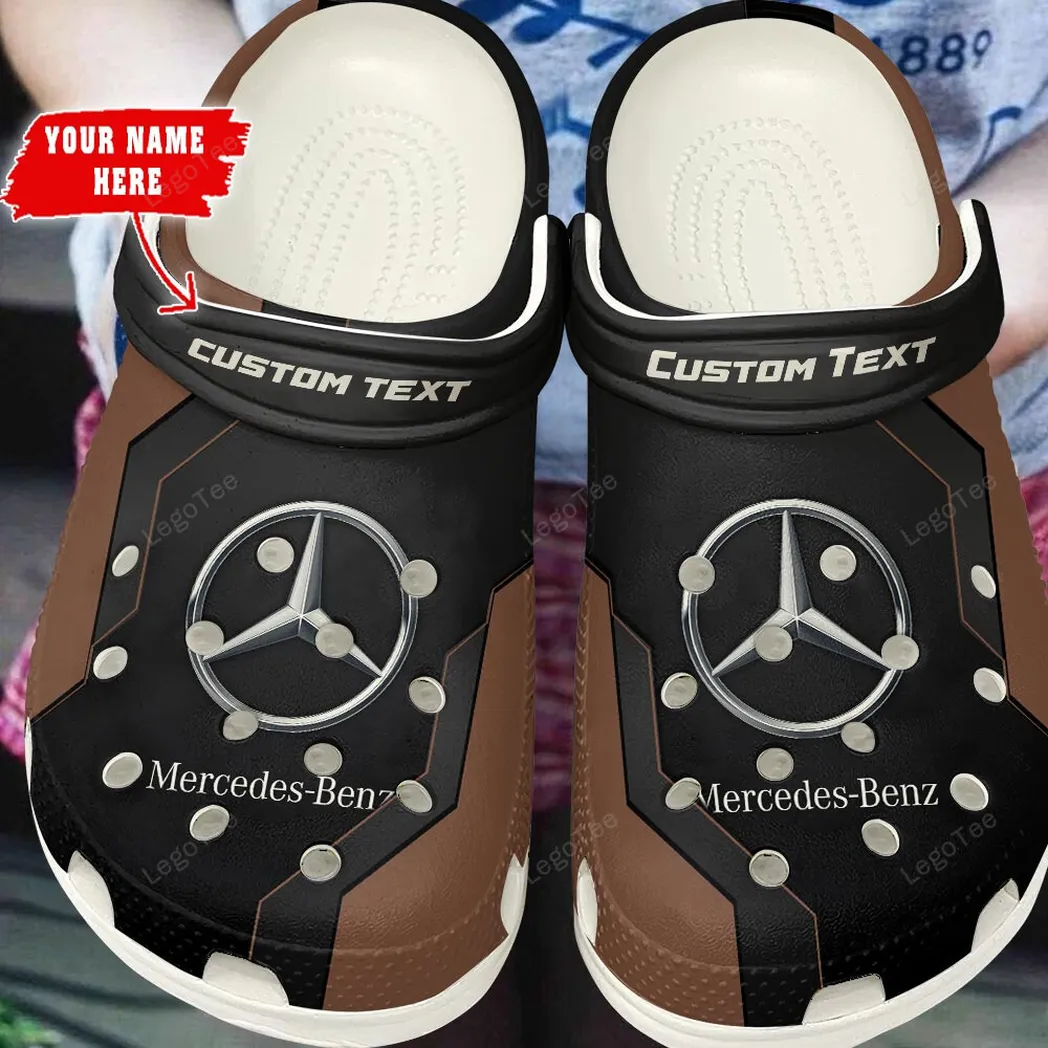 mercedes benz crocs gift for mercedes benz lovers gift for him husband boyfriend brown car140021225555 2 nhzam