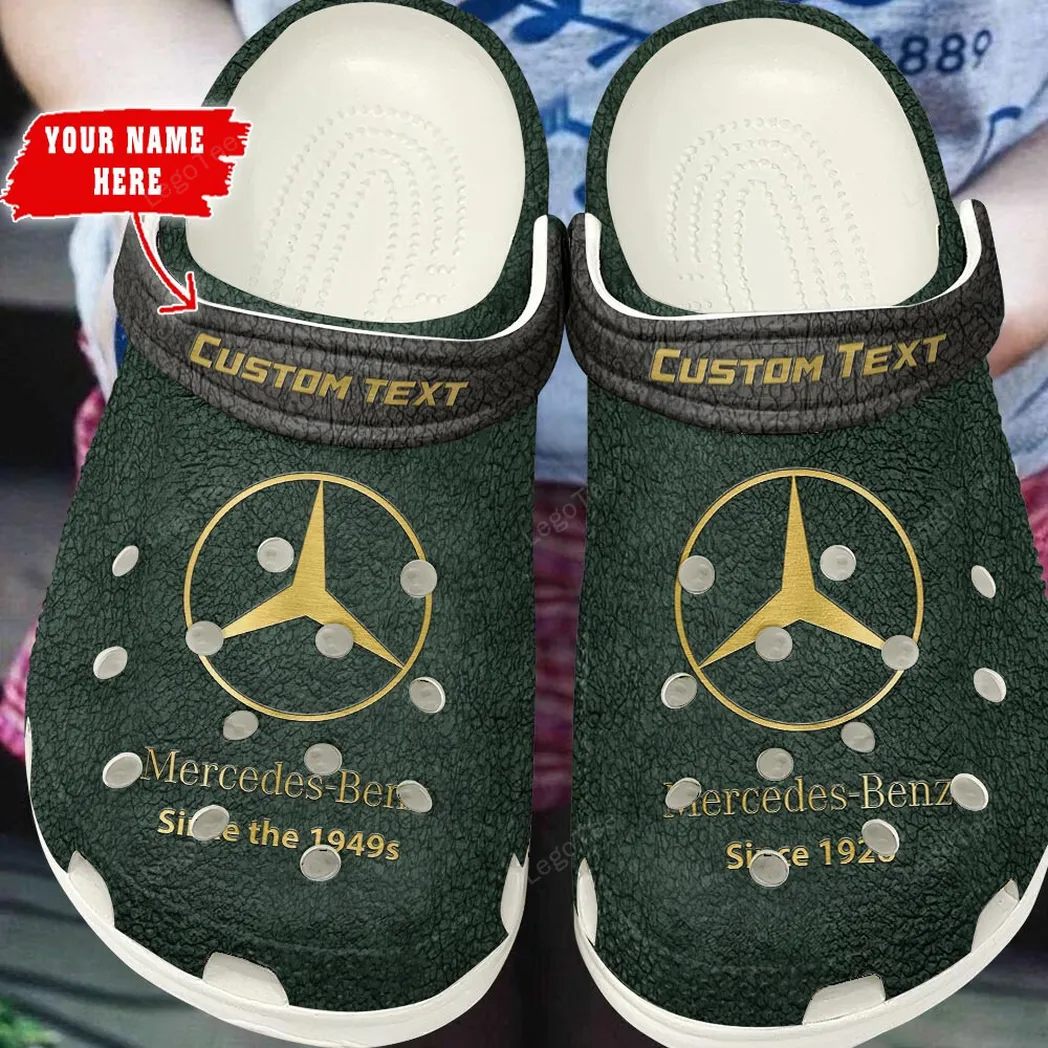 mercedes benz crocs gift for mercedes benz lovers gift for him husband boyfriend green car141021225670 5 rjl3c