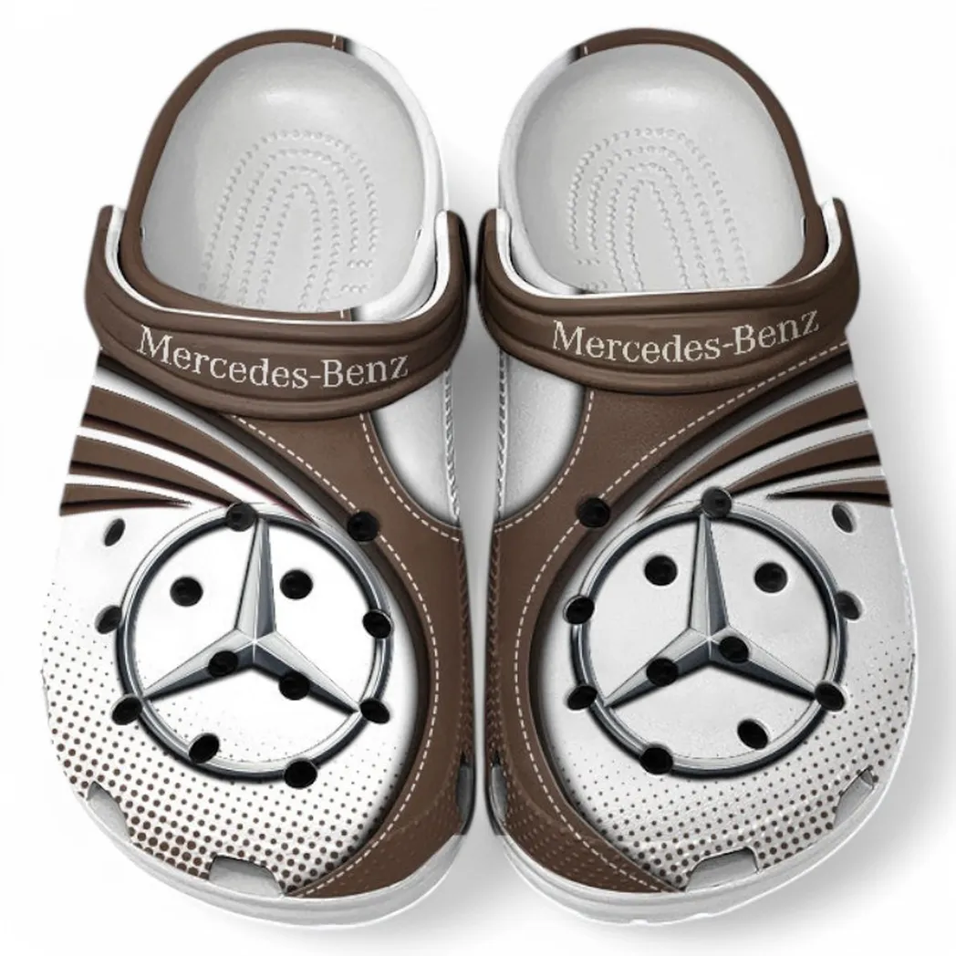 mercedes benz crocs sandals for men women gift for mercedes benz fan car181031525692 brown 5diep