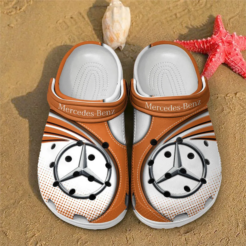 mercedes benz crocs sandals for men women gift for mercedes benz fan car181031525692 orange hujgz