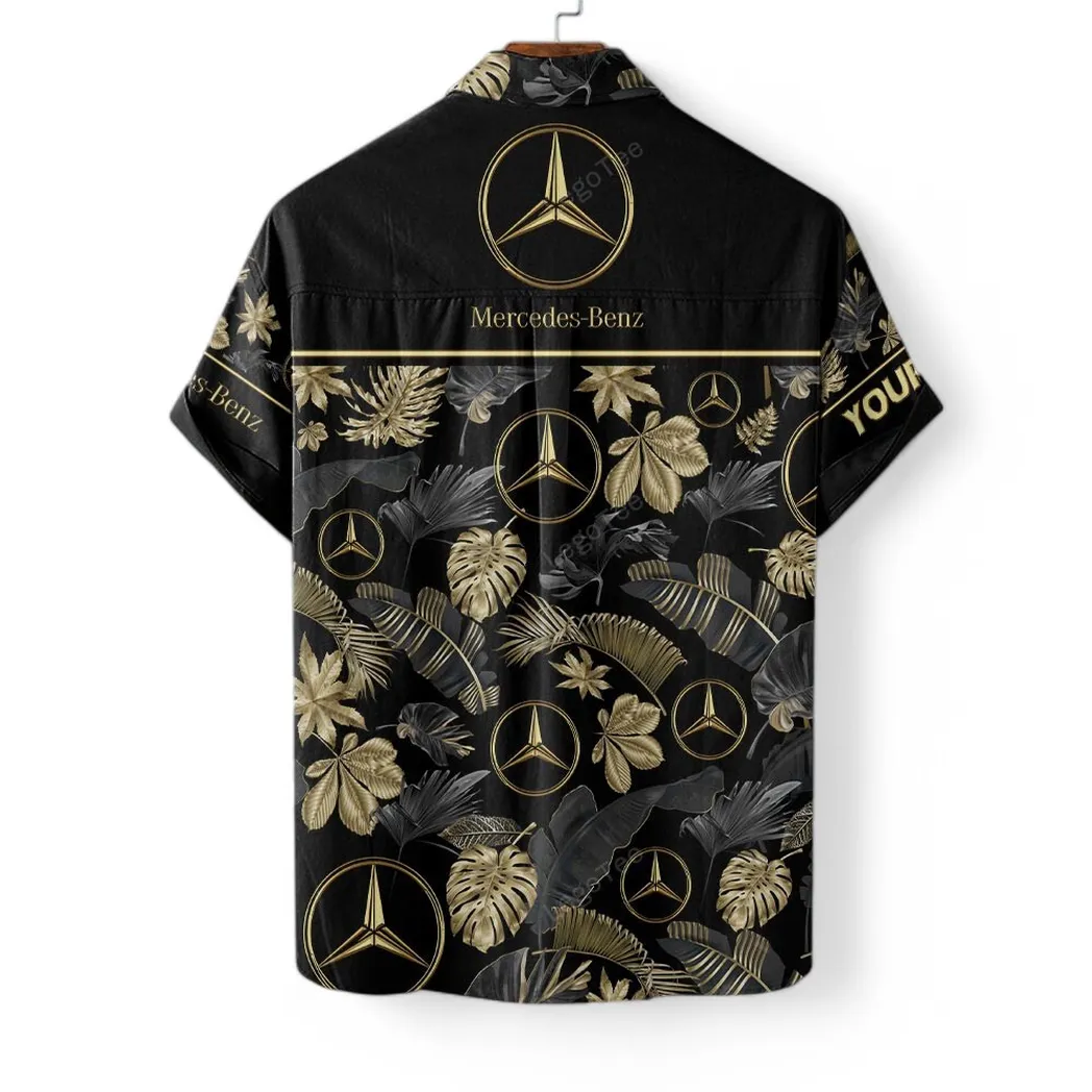 mercedes benz hawaiian shirt set for men gift for mercedes benz lovers gift for him husband boyfriend car139021125123 1 wtb3h