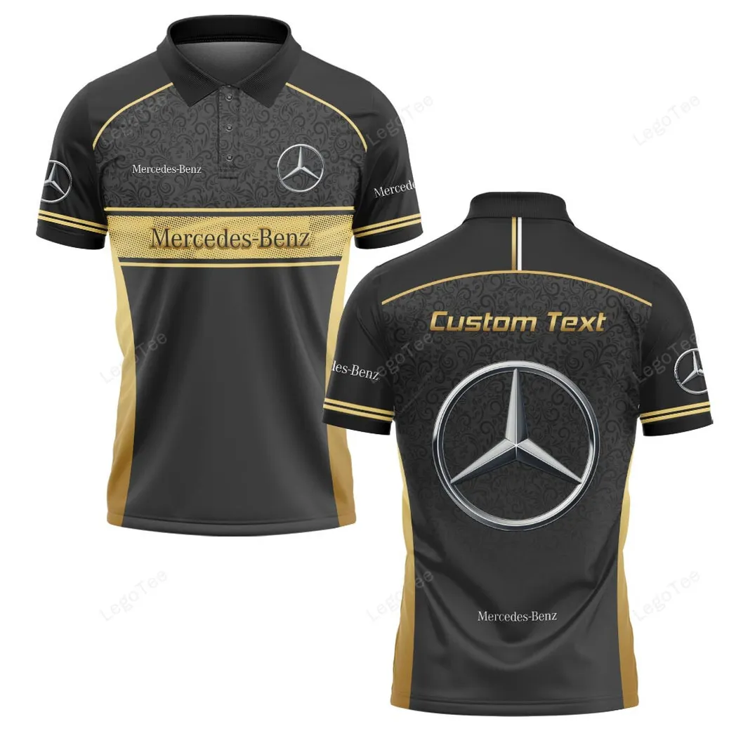 mercedes benz polo shirt gift for mercedes benz lovers gift for him husband boyfriend car137021325890 1 ylwwb