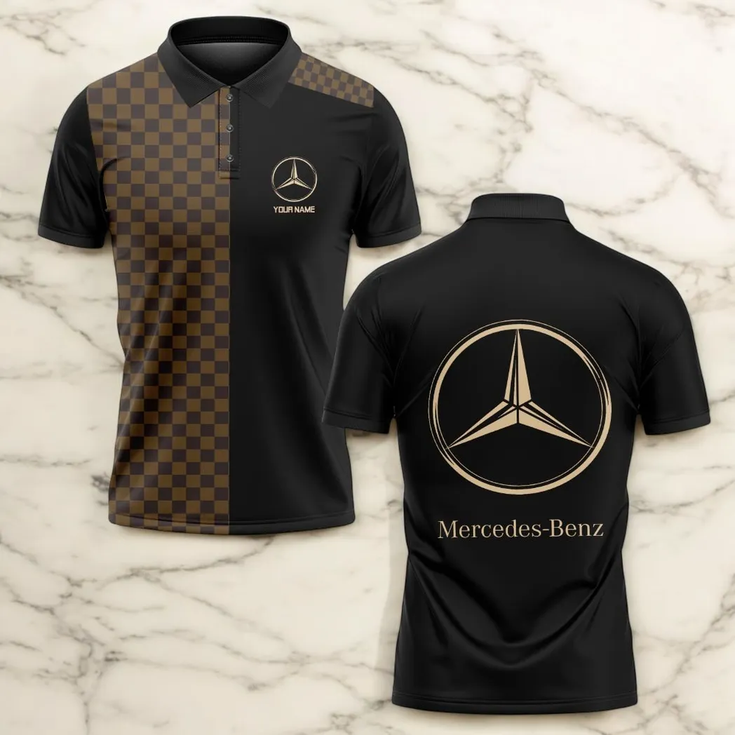 mercedes benz polo shirt lv style gift for mercedes benz lovers car176022525891 ps2mr