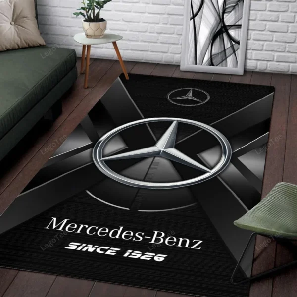 mercedes benz rug gift for mercedes benz lovers gift for him husband boyfriend car133021225555 maal6