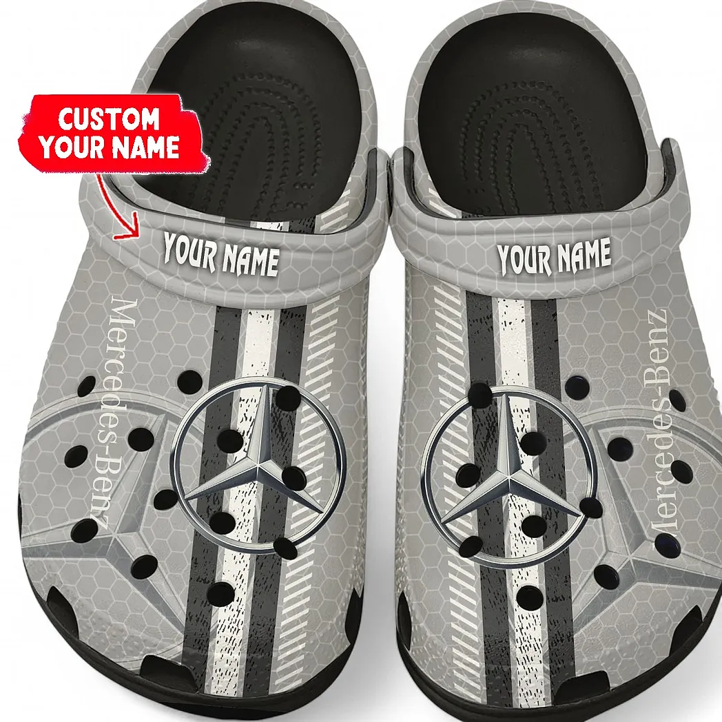 mercedes benz white crocs shoes gift for mercedes benz white lovers birthday gift for husband boyfriend car82022025627 black fnb7w