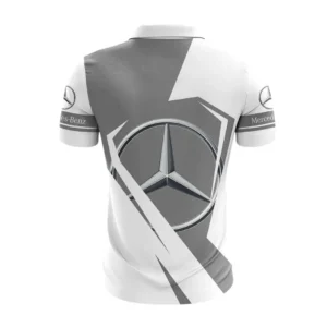 mercedes benz zipper polo shirt gift for mercedes benz lovers gift for him husband boyfriend car3202122539 5wy2q