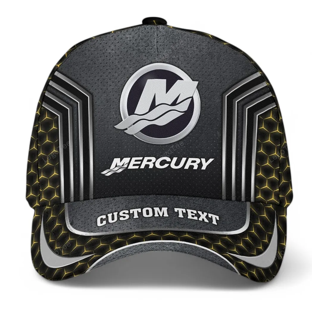 Mercury Marine Classic Cap, Gift For Mercury Marine Lovers, Gift For Him, Husband, Boyfriend CAR99031025230 - Yellow