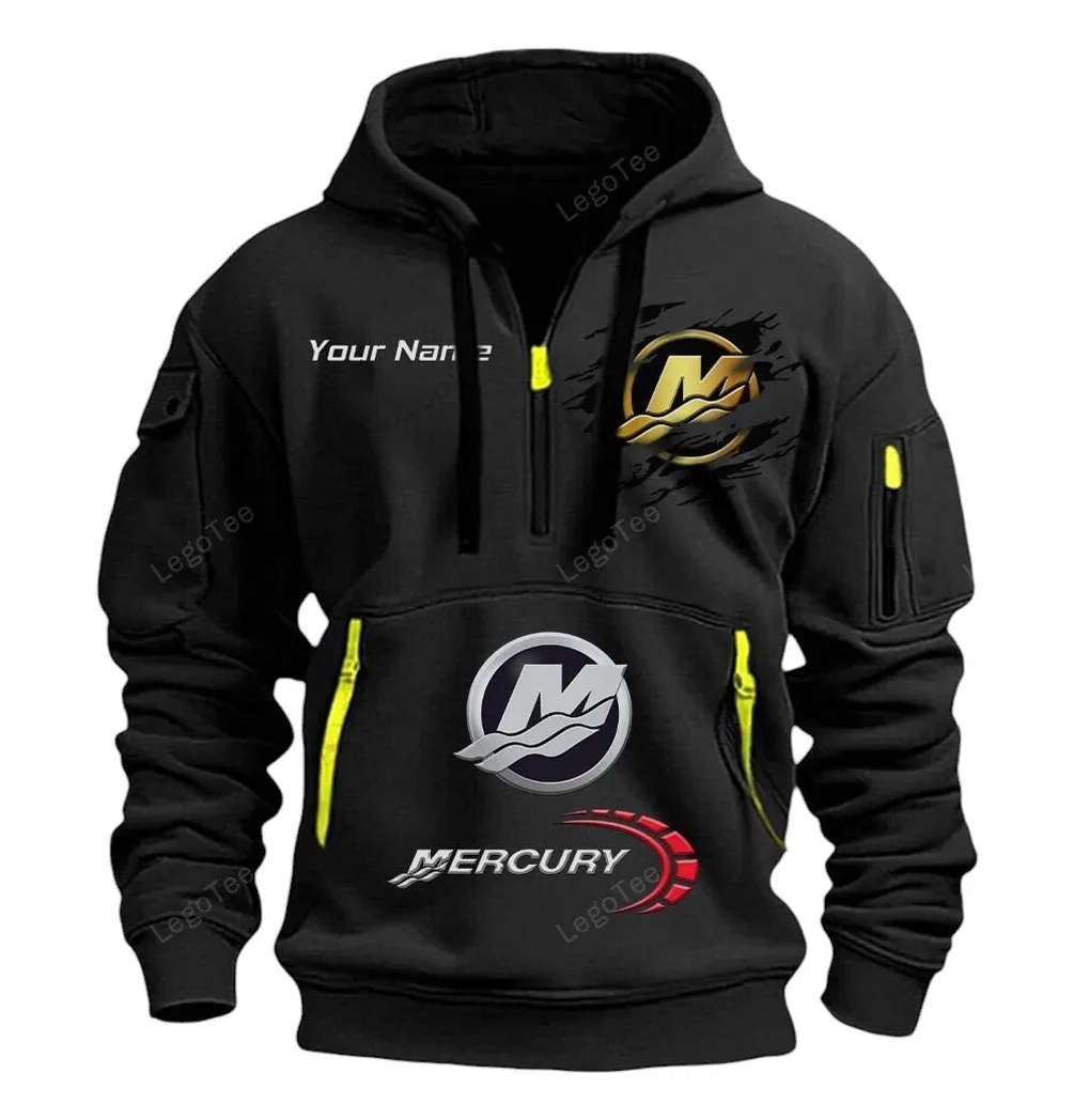 mercury marine half zip hoodie car113021425853 best gift for him husband boyfriend black dfzmb