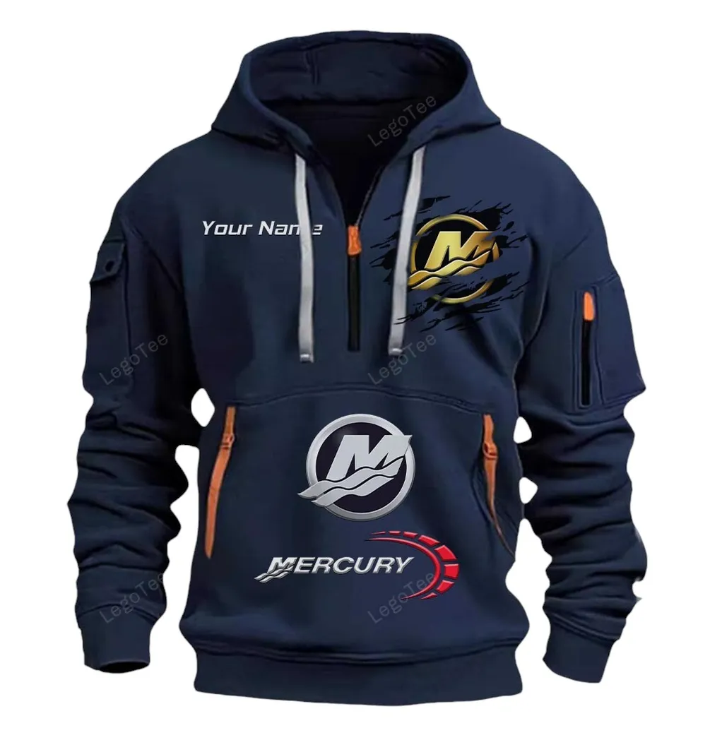 mercury marine half zip hoodie car113021425853 best gift for him husband boyfriend navy p8w5v