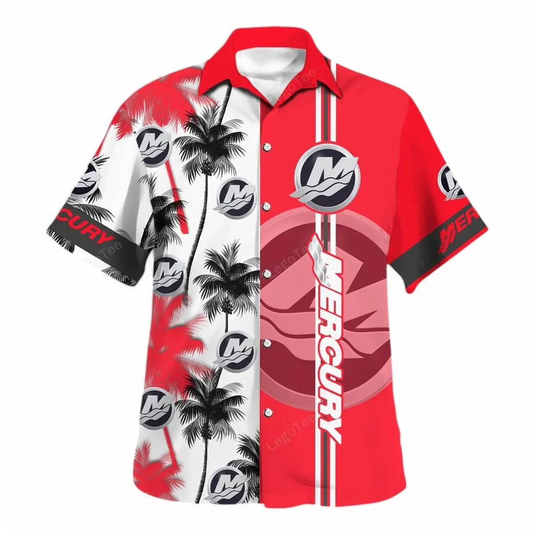 mercury marine hawaiian shirt for men gift for mercury marine lovers gift for him husband boyfriend car143021125019