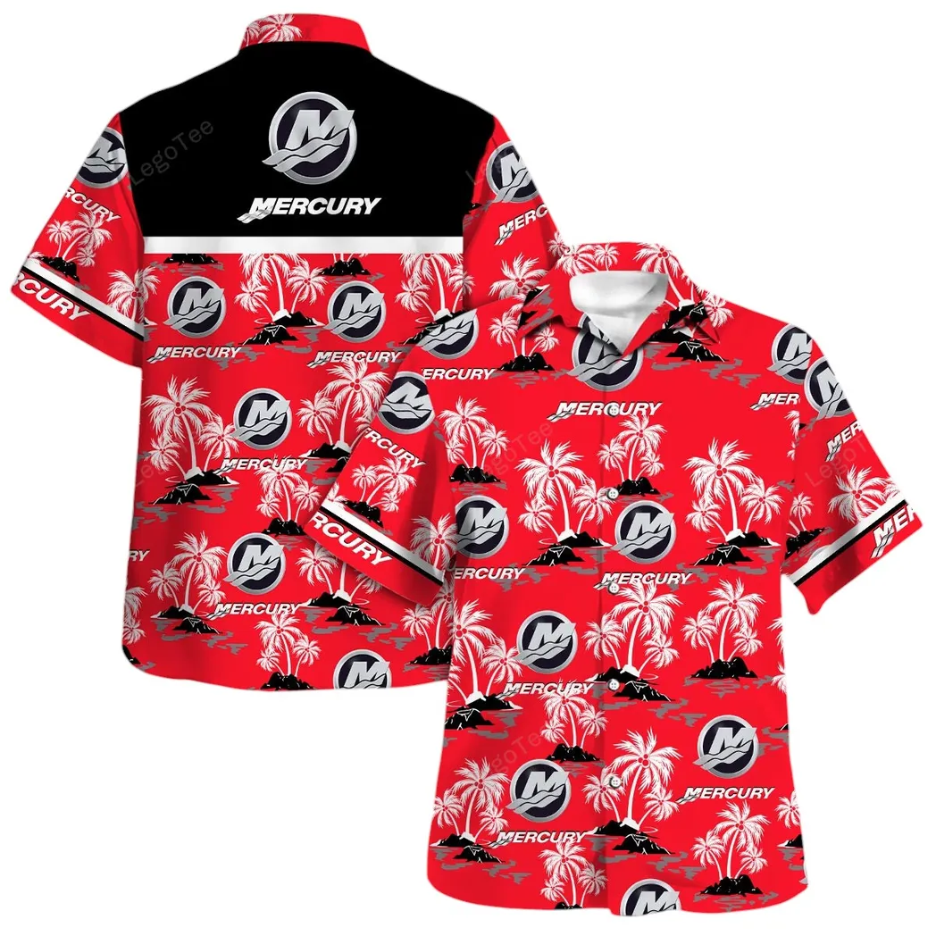 mercury marine hawaiian shirt for men gift for mercury marine lovers gift for him husband boyfriend car144021125534 2 877hs