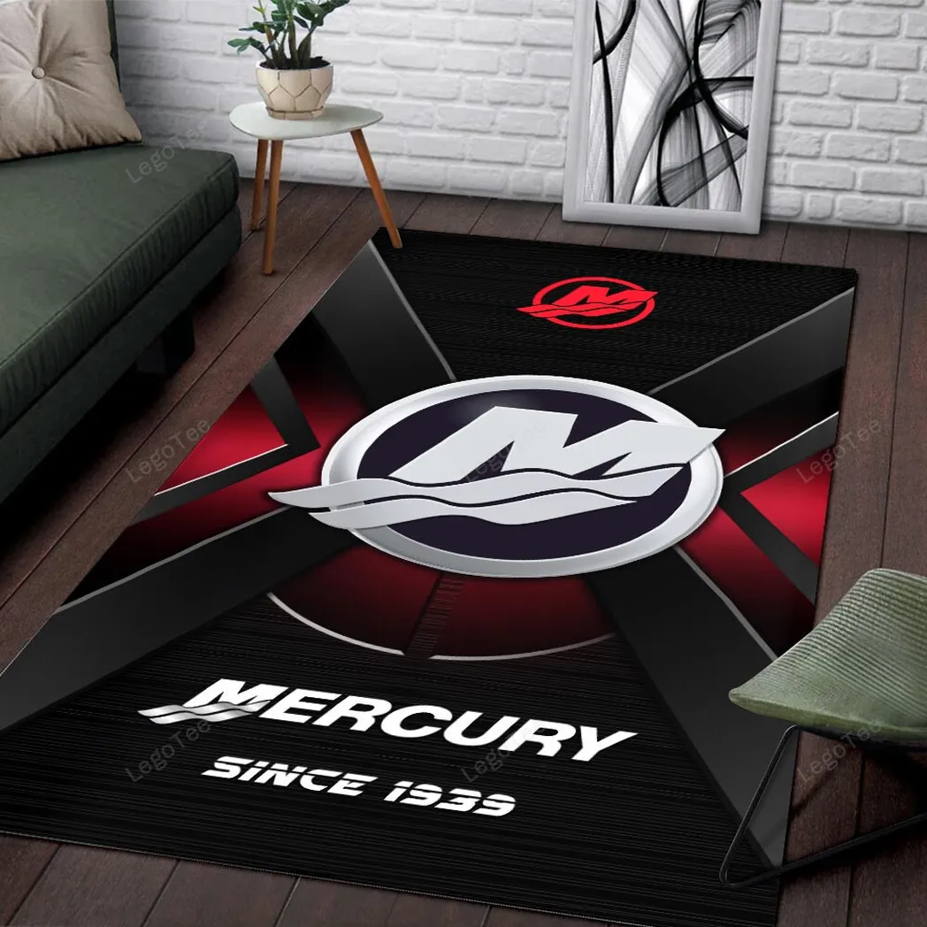 mercury marine rug gift for mercury marine lovers gift for him husband boyfriend car133021225599 ytkkk