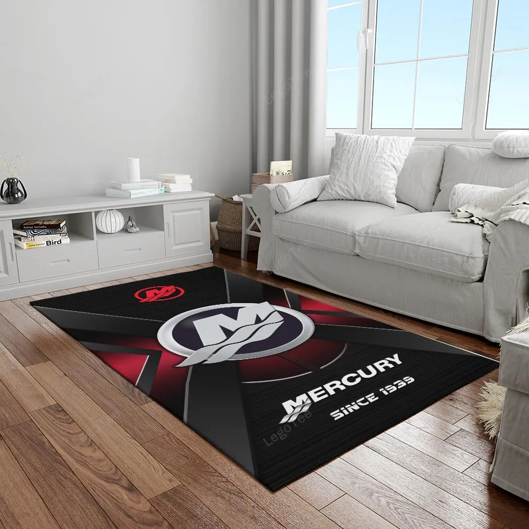 mercury marine rug gift for mercury marine lovers gift for him husband boyfriend car133021225599 zdgcu