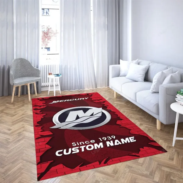 mercury marine rug gift for mercury marine lovers gift for him husband boyfriend car133021225695 goatd