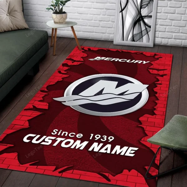 mercury marine rug gift for mercury marine lovers gift for him husband boyfriend car133021225695 yjcsc