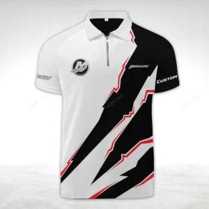 mercury marine zipper polo shirt gift for mercury marine lovers gift for gift for him husband boyfriend car128021025071 thf2w