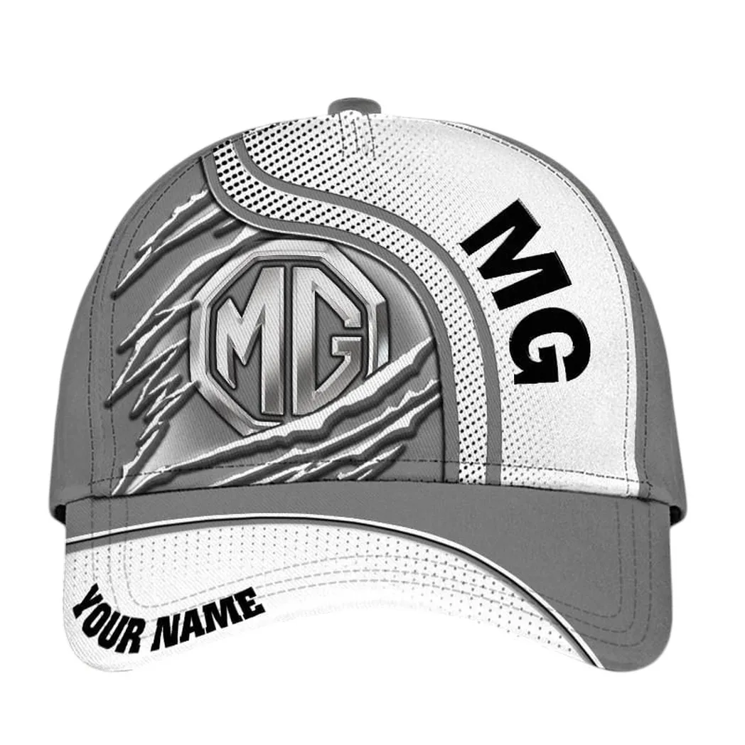 MG Car Classic Cap, Gift For MG Car Lovers, Gift For Him, Husband, Boyfriend CAR50021825064 - White
