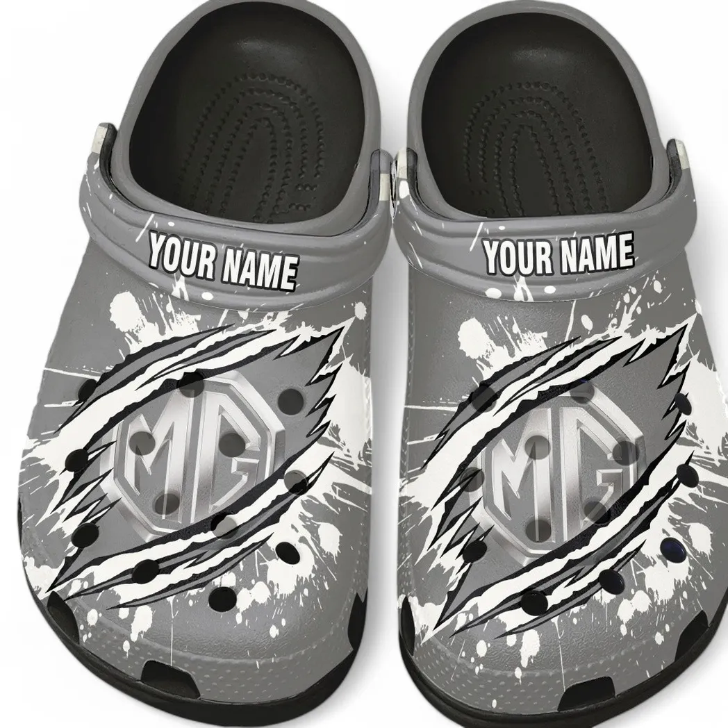mg car crocs gift for mg car lovers gift for him husband boyfriend car5602192556 black