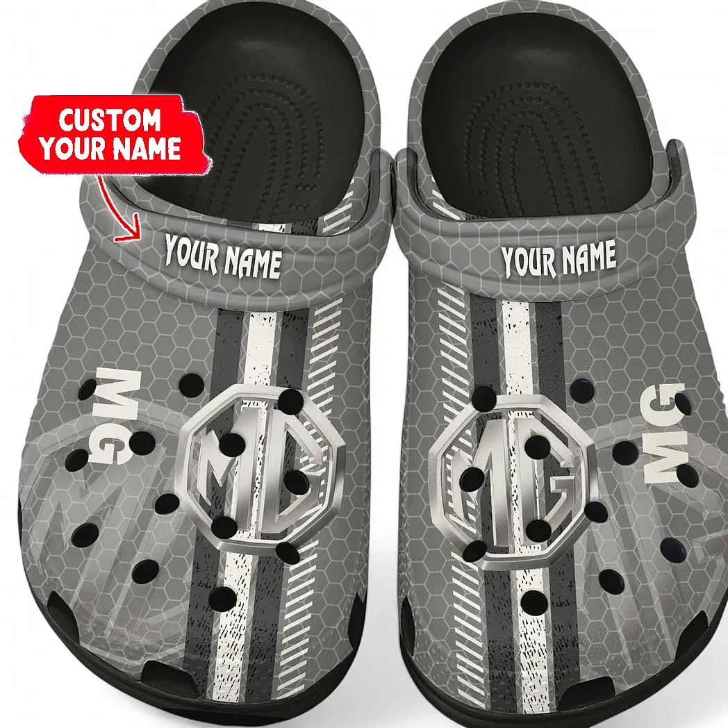 mg car crocs shoes gift for mg car lovers birthday gift for husband boyfriend car82022025629 black tmvsr