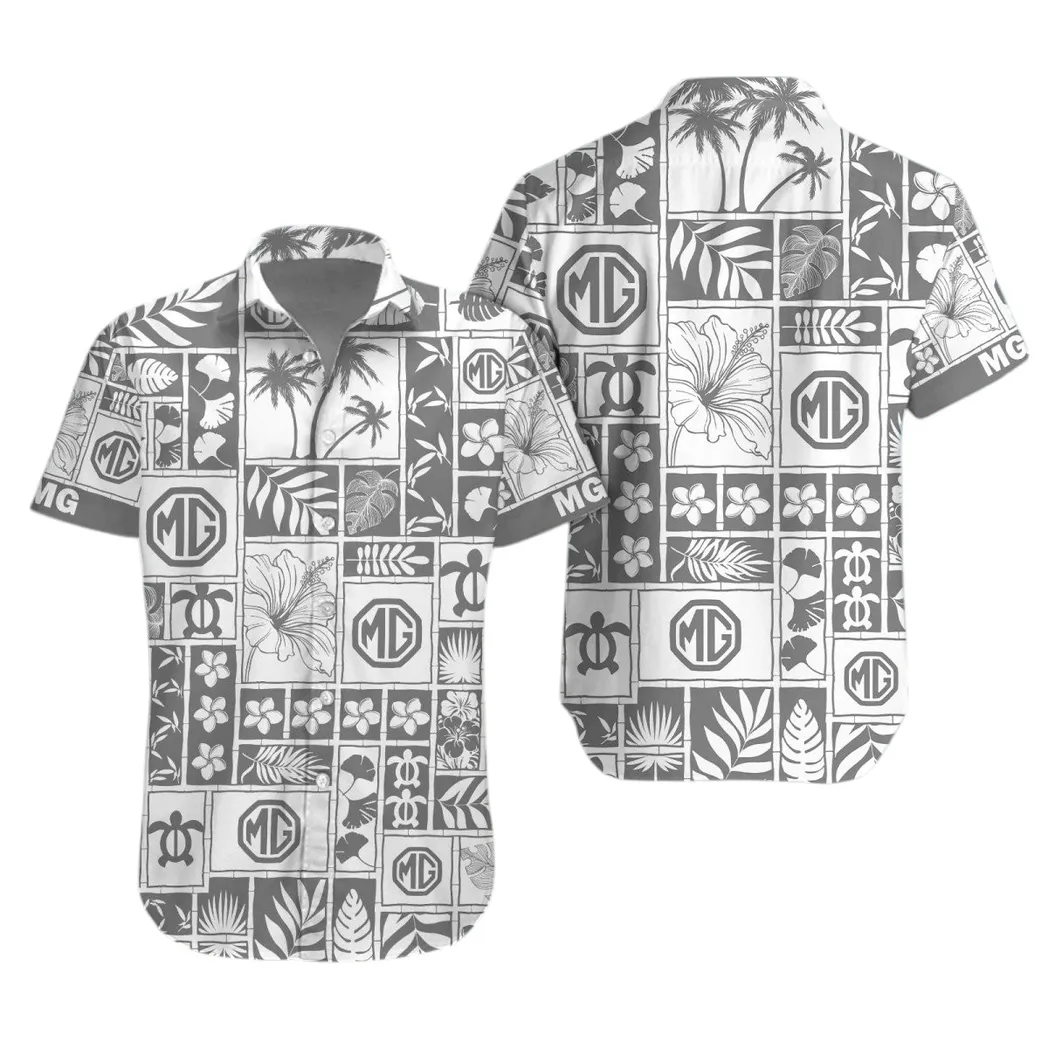 MG Car Hawaiian Shirt For Men, Gift For MG CAR Lovers, Gift For Him, Husband, Boyfriend CAR35021425101-1