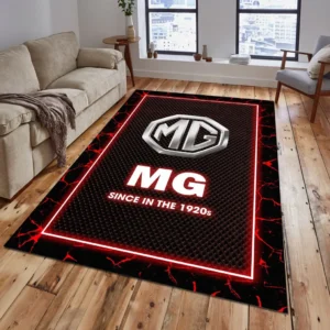 MG Car Rug, All Over Print Carpet For MG Car Lovers CAR5202192555 - Red