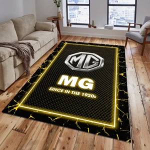 MG Car Rug, All Over Print Carpet For MG Car Lovers CAR5202192555 - Yellow