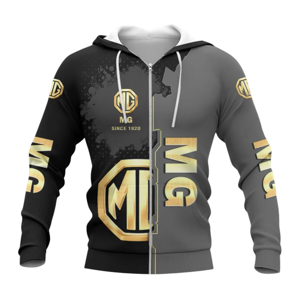 mg car zipper hoodie gift for mg car lovers gift for him husband boyfriend car44021725062 3 2nz7v