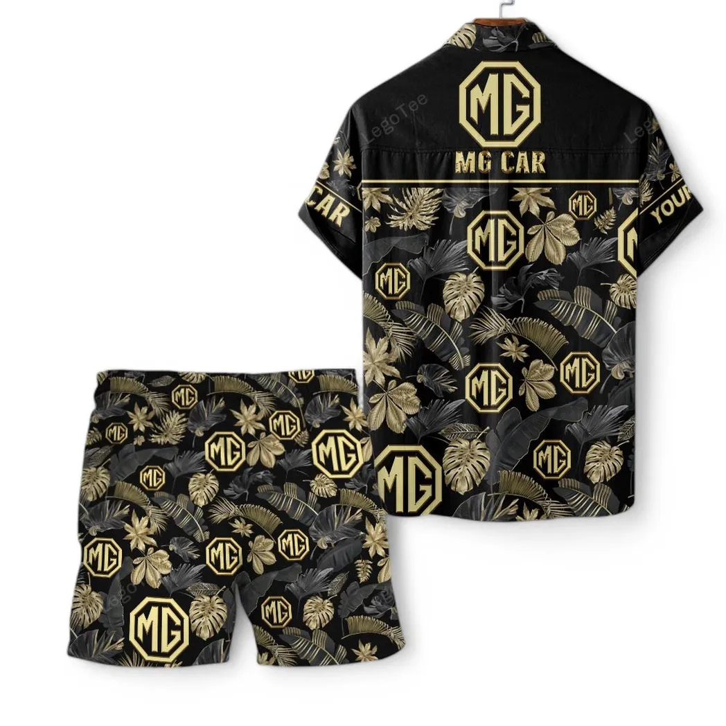 mg cars hawaiian shirt set for men gift for mg cars lovers gift for him husband boyfriend car139021125197 1 7h1nr
