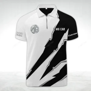 mg cars zipper polo shirt gift for mg cars lovers gift for gift for him husband boyfriend car128021025037 yflzq