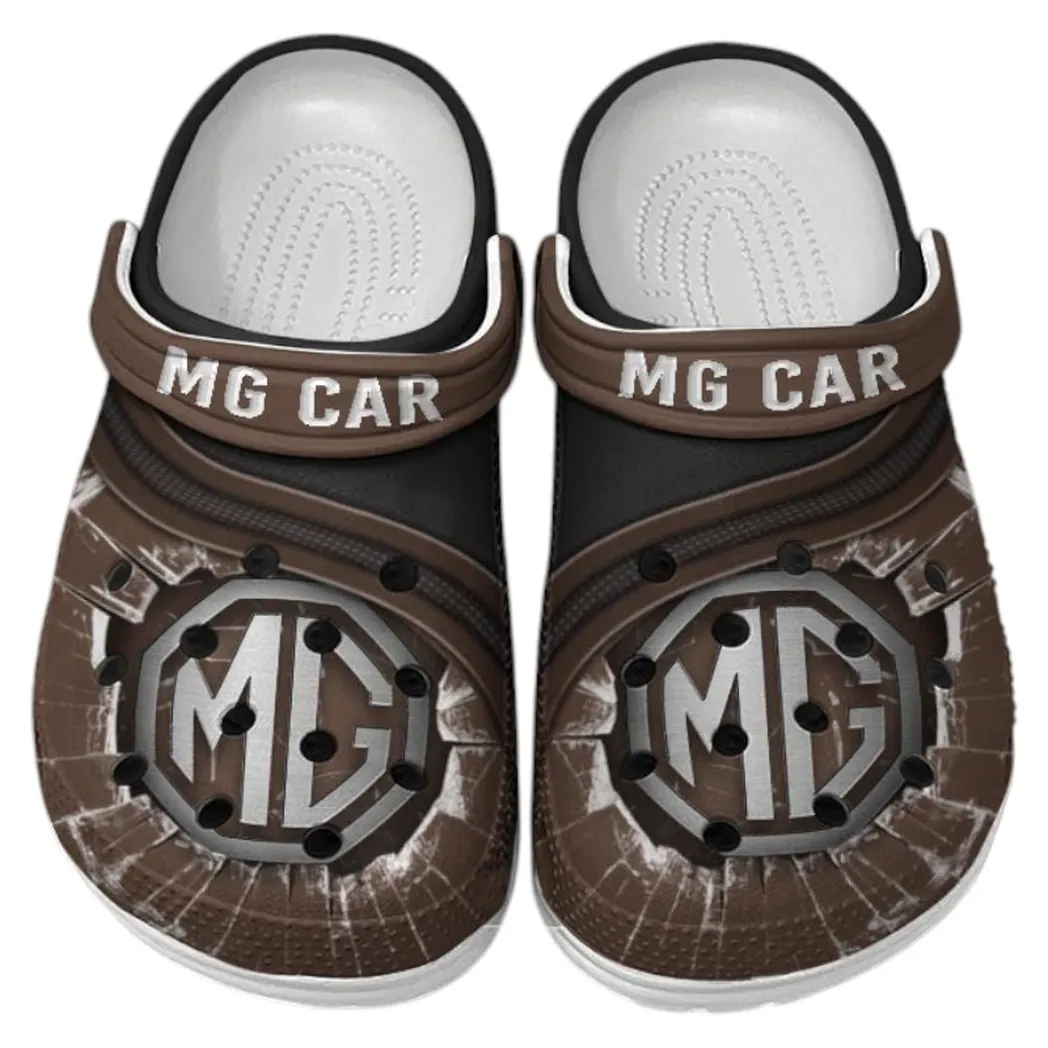 MG Crocs Clogs Men Women, Gift For MG Fan CAR188032025165 - Brown