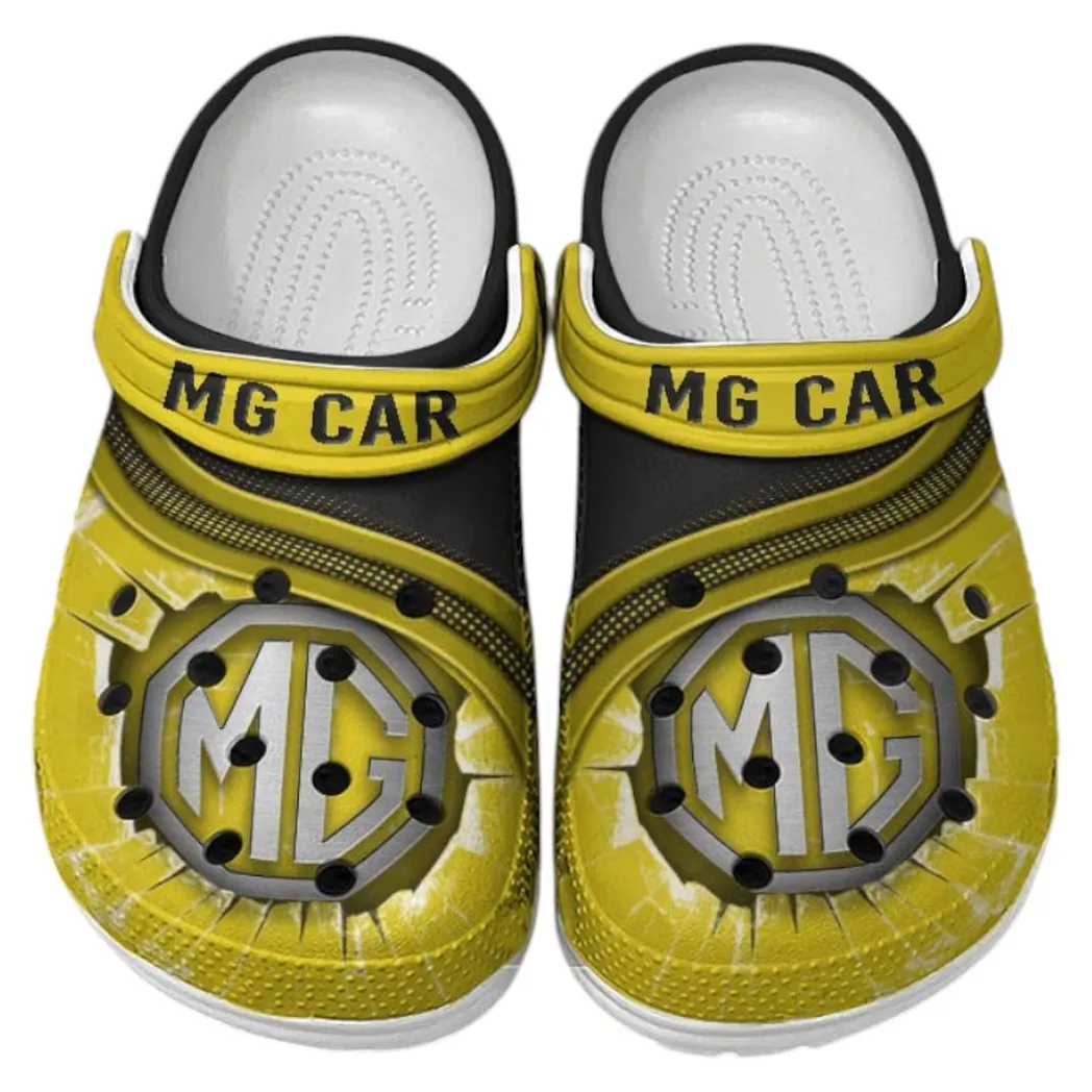 mg crocs clogs men women gift for mg fan car188032025165 yellow zinde