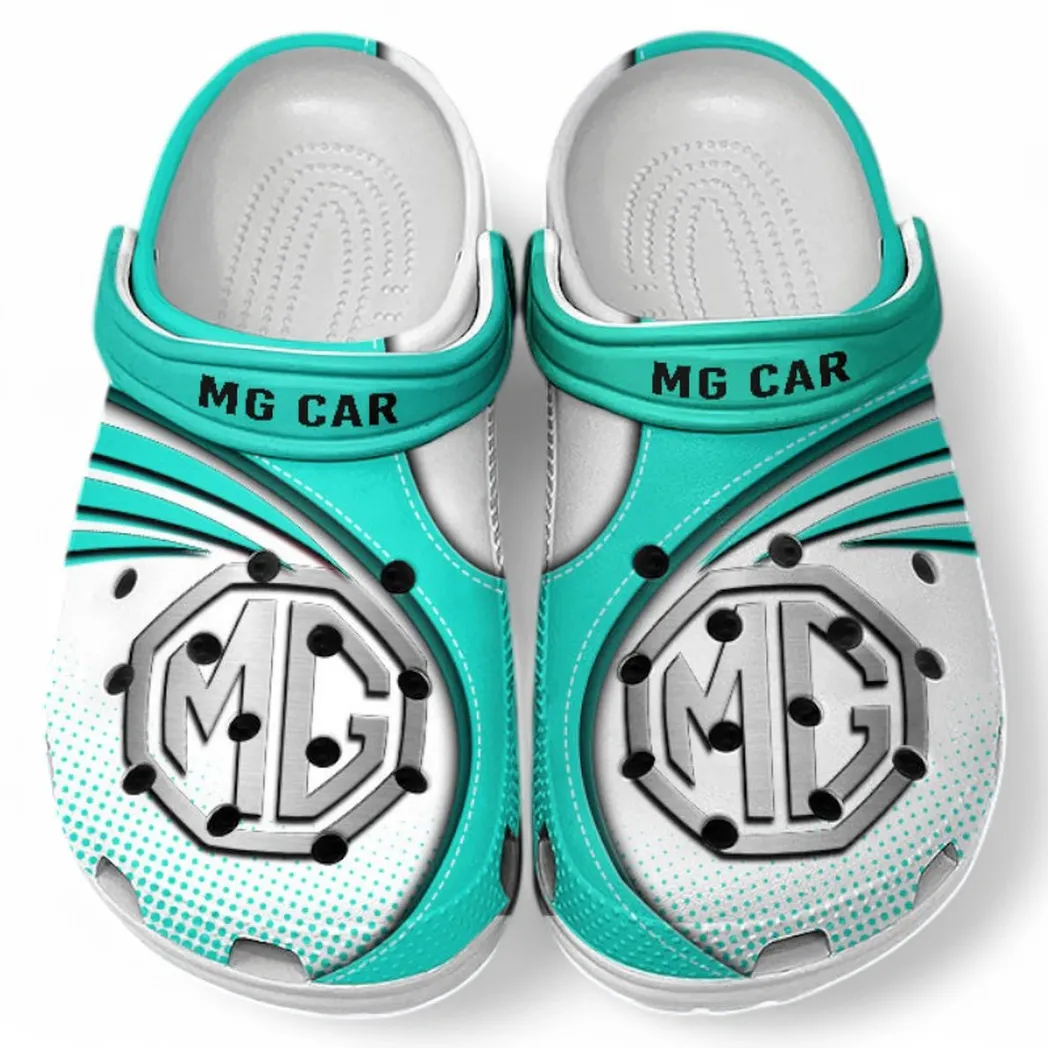 MG Crocs Sandals For Men Women, Gift For MG Fan CAR181031525719 - Cyan