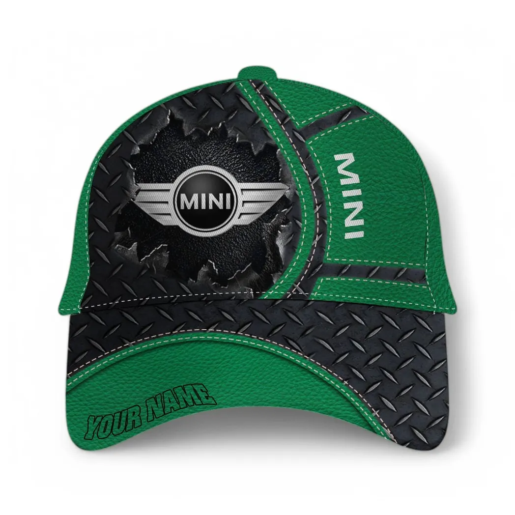 Mini Classic Cap, Gift For Mini Lovers, Gift For Him, Husband, Boyfriend - Green CAR49021825053-4