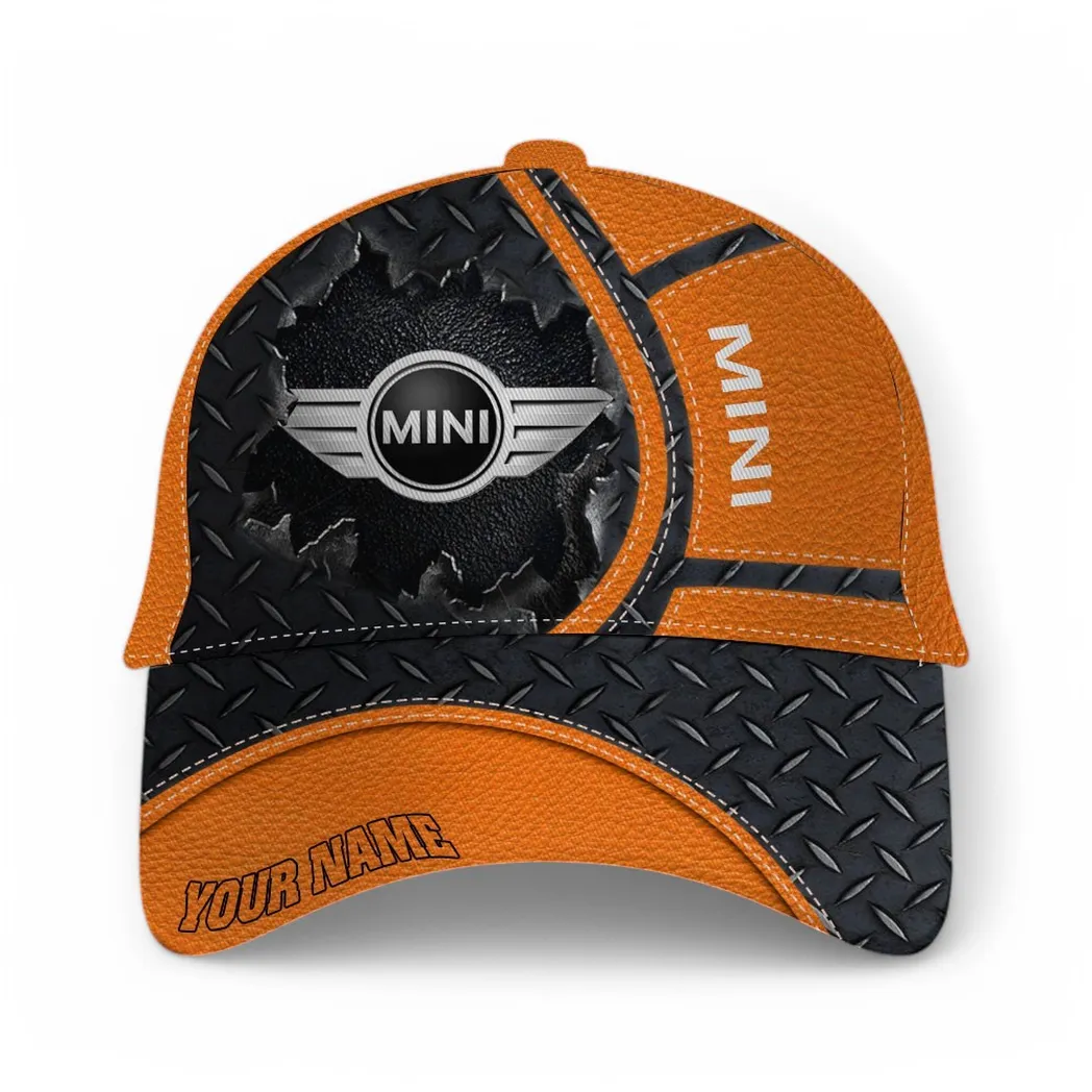 Mini Classic Cap, Gift For Mini Lovers, Gift For Him, Husband, Boyfriend - Orange CAR49021825053-5