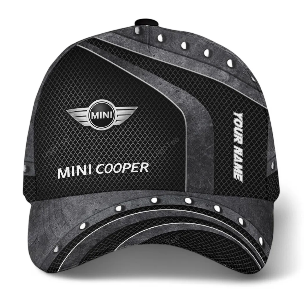 Mini Cooper Classic Cap, Gift For Mini Cooper Lovers, Gift For Him, Husband, Boyfriend CAR99031025086 - White