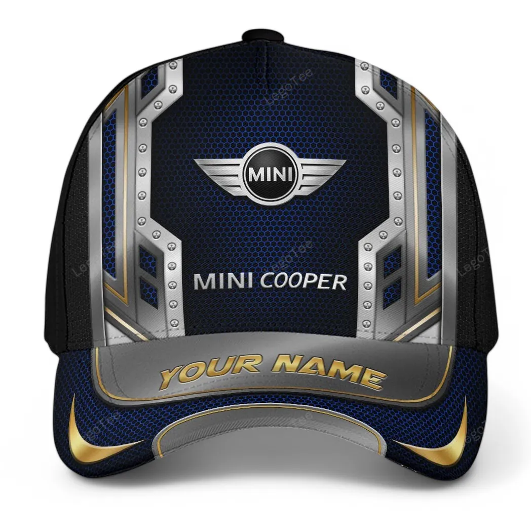 Mini Cooper Classic Cap, Gift For Mini Cooper Lovers, Gift For Him, Husband, Boyfriend CAR99031025166 - Blue