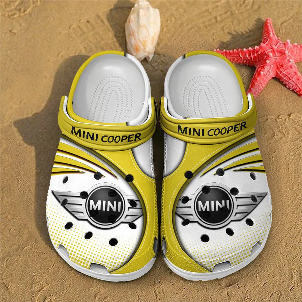 mini cooper crocs sandals for men women gift for mini cooper fan car181031525738 yellow ec0o4