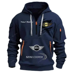 mini cooper half zip hoodie car113021425787 best gift for him husband boyfriend navy wepvy