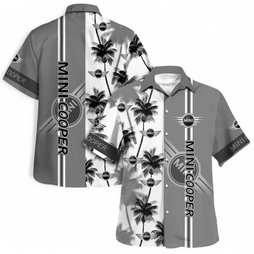 mini cooper hawaiian shirt for men gift for mini cooper lovers gift for him husband boyfriend car143021125031 quzmt