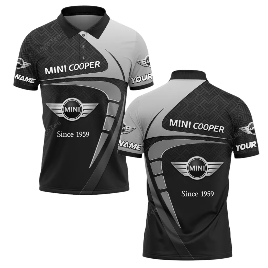 mini cooper polo shirt gift for mini cooper lovers gift for him husband boyfriend car11603032552
