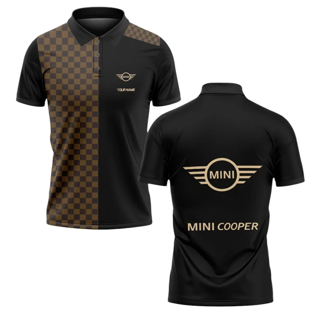 mini cooper polo shirt lv style gift for mini cooper lovers car176022525933