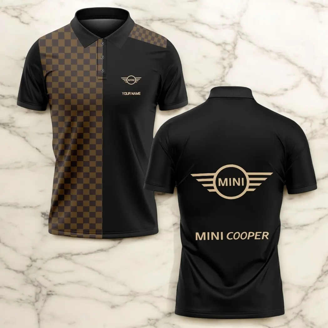 mini cooper polo shirt lv style gift for mini cooper lovers car176022525933 wivew