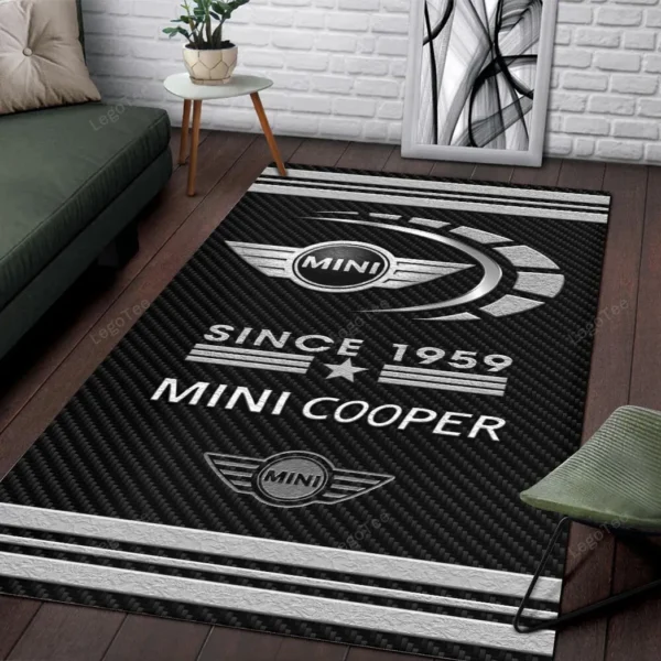 mini cooper rug gift for mini cooper lovers gift for him husband boyfriend car125021325614 8o3pi