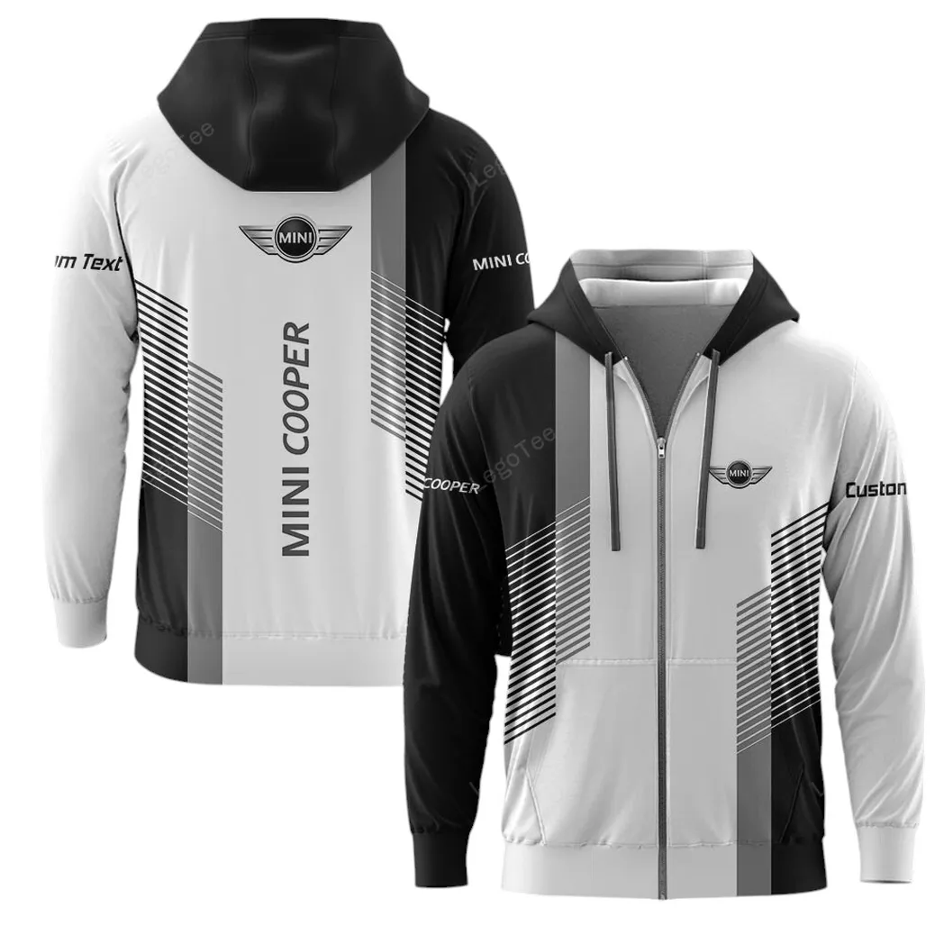 mini cooper zipper hoodie gift for mini cooper lovers gift for him husband boyfriend car10703122552 u3tg6