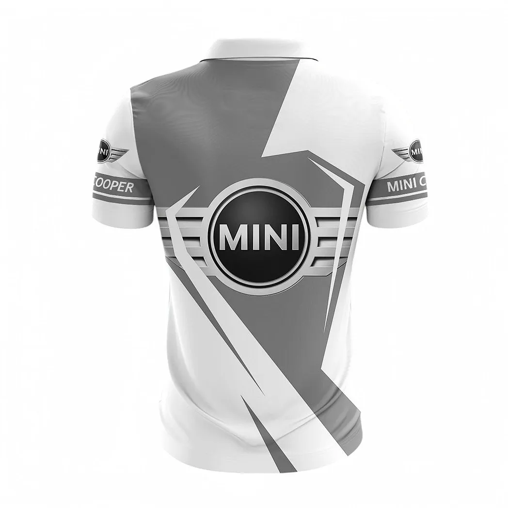 mini cooper zipper polo shirt for men gift for mini cooper fan car68022125957