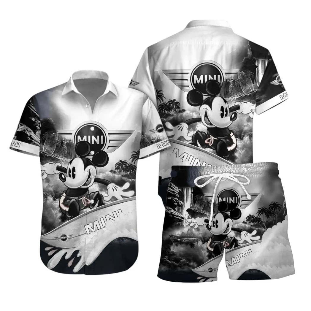 mini hawaiian shirt set gift for mini lovers gift for him husband boyfriend car53030625084 zhavc