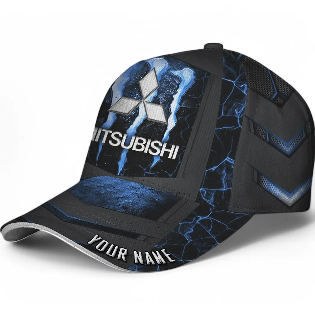 mitsubishi classic cap gift for mitsubishi lovers gift for him husband boyfriend car6502202512 blue jsilk