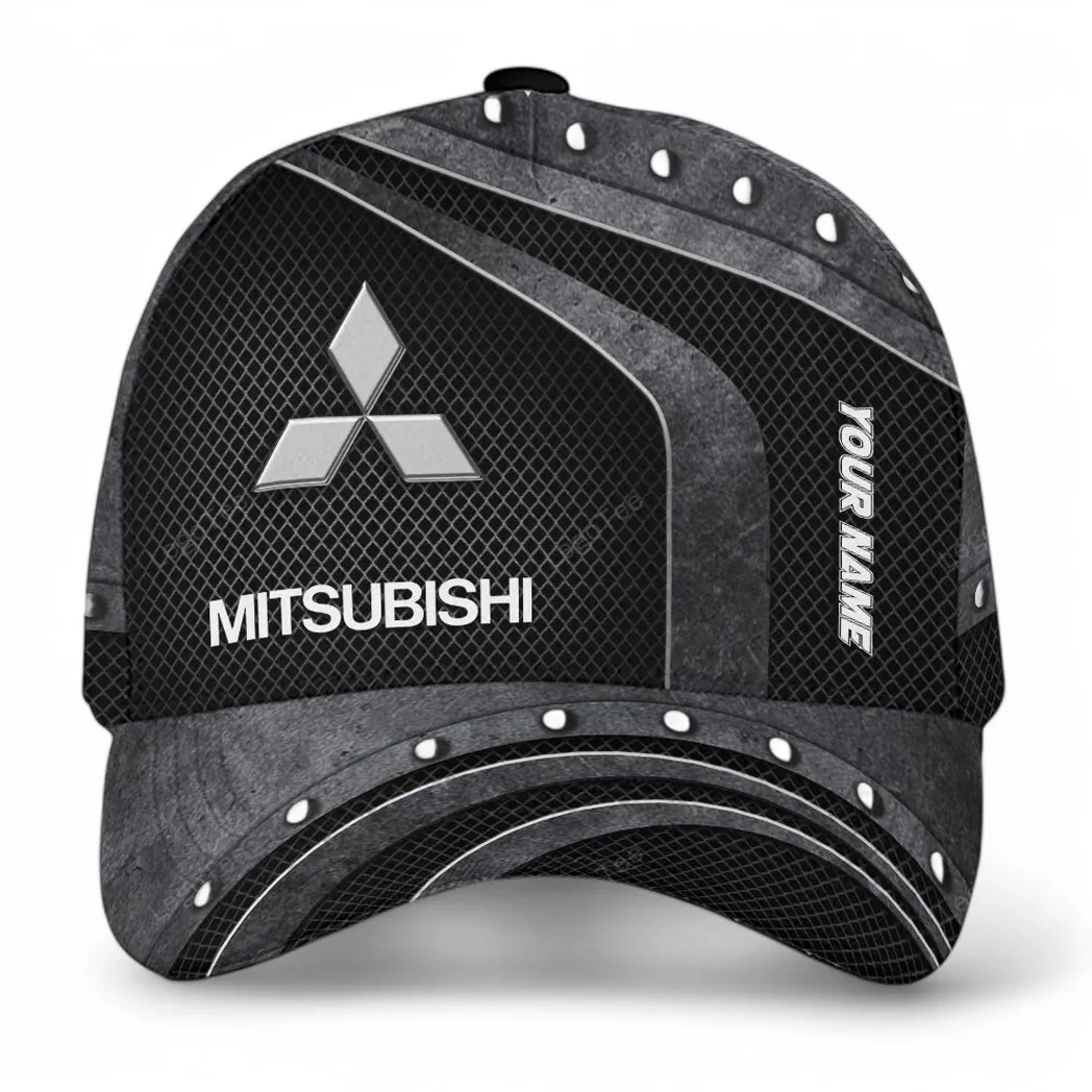 Mitsubishi Classic Cap, Gift For Mitsubishi Lovers, Gift For Him, Husband, Boyfriend CAR99031025062 - White