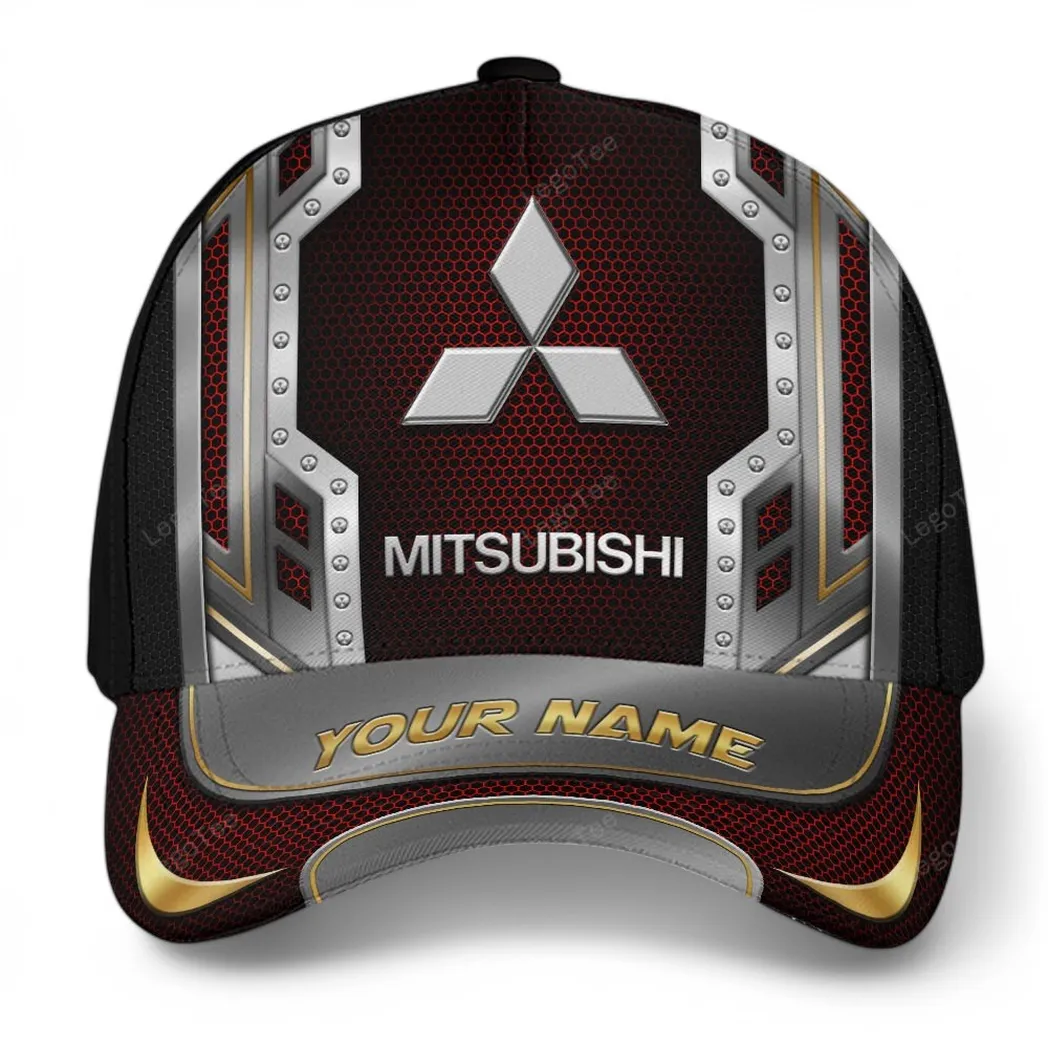 Mitsubishi Classic Cap, Gift For Mitsubishi Lovers, Gift For Him, Husband, Boyfriend CAR99031025112 - Red