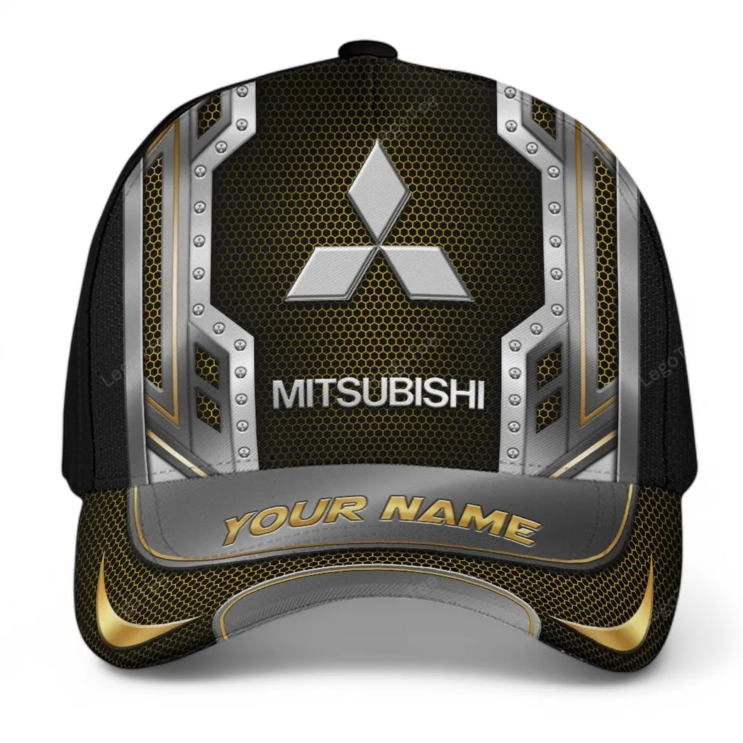 mitsubishi classic cap gift for mitsubishi lovers gift for him husband boyfriend car99031025112 yellow ui9ok